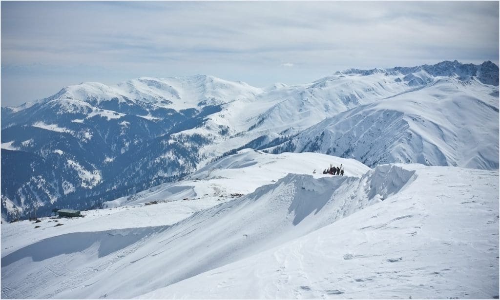 Gulmarg is a ski destination in winter