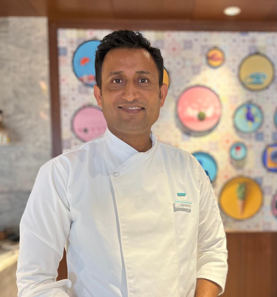 Chef Swatantra Gautam, chef ejecutivo de Le Meridien, Hyderabad