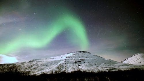 Maravilla natural del mundo - Aurora Borealis Northern Lights Night Sky