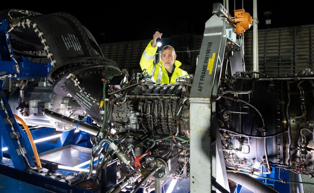 rolls royce ae 2100 a hydrogen test at boscombe down 52504391248 o 1 Rolls-Royce and easyJet set new aviation world first with successful hydrogen engine run