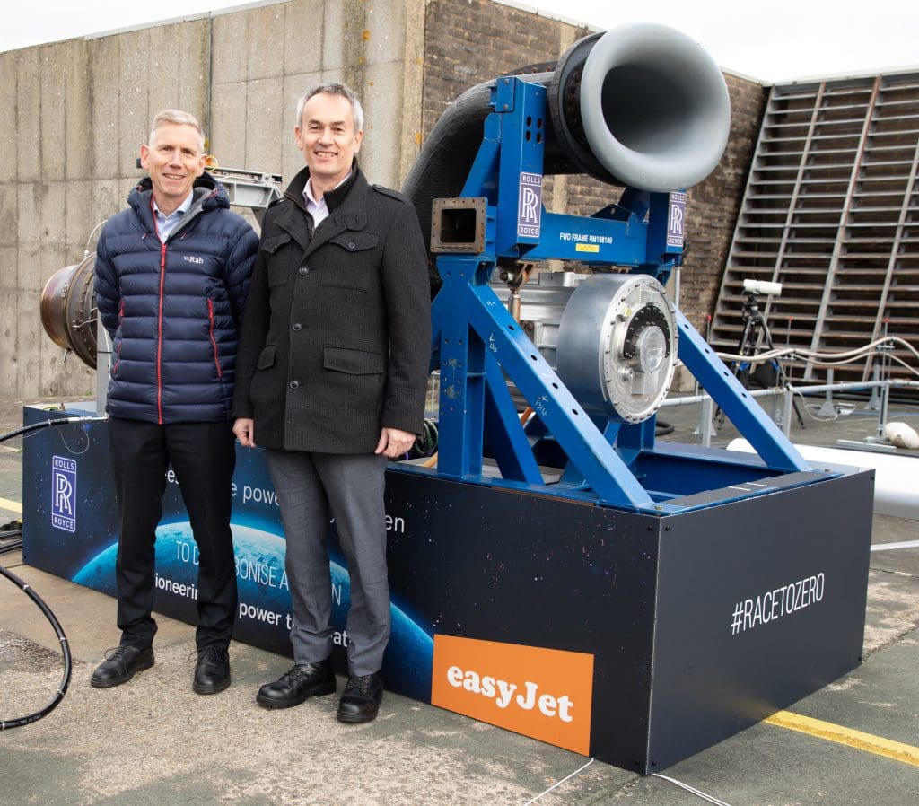 rolls royce ae 2100 a hydrogen test at boscombe down 52528928166 o 1 Rolls-Royce and easyJet set new aviation world first with successful hydrogen engine run