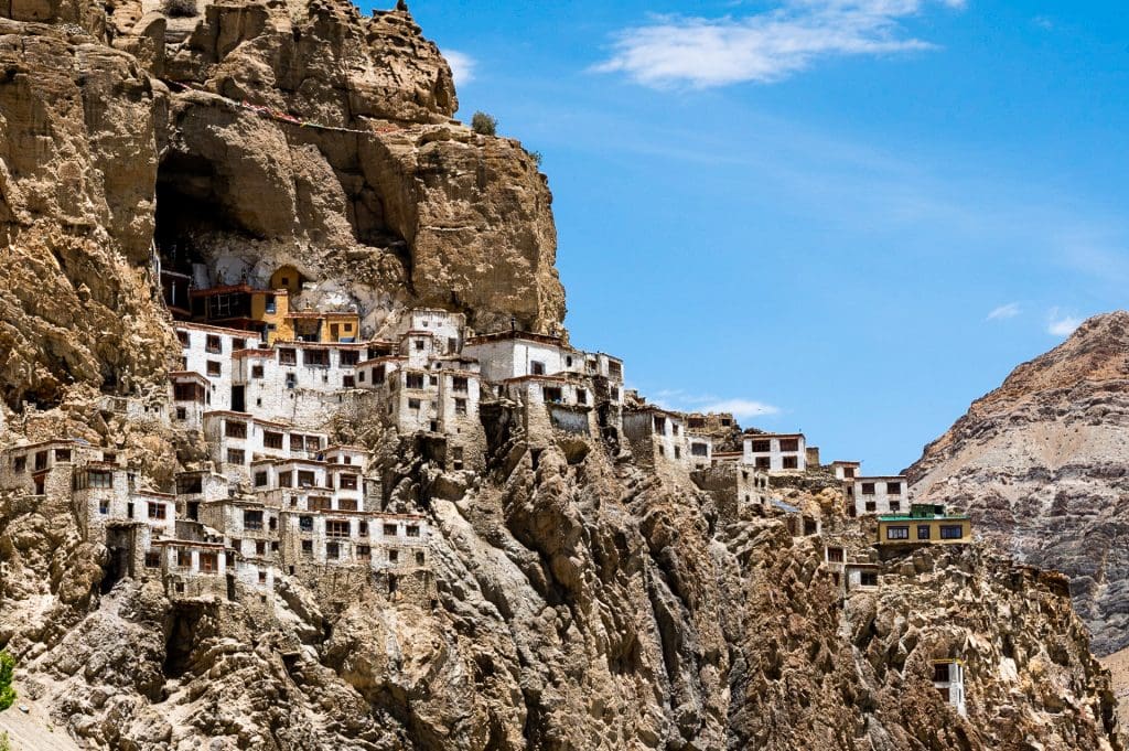 Phuktar Phugtal Monastery -  -  Pilgrim trips in India 
