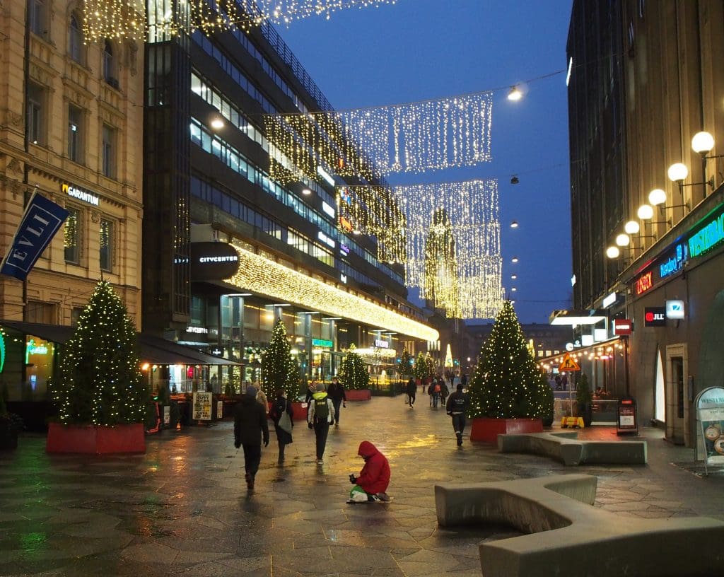 Christmas - Helsinki, Finland:  Helsinki City Museum, CC BY 4.0, via Wikimedia Commons
