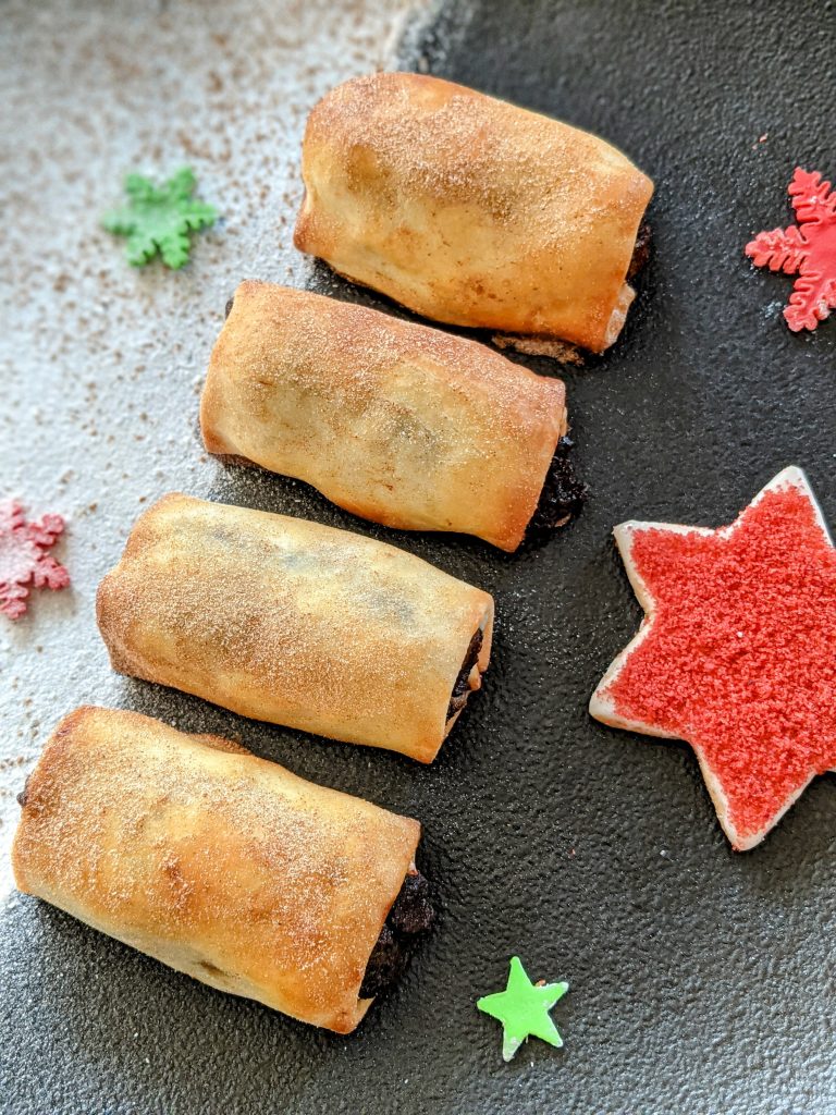 Delicia de Navidad DODOL Y FRUTOS SECOS ROLLO