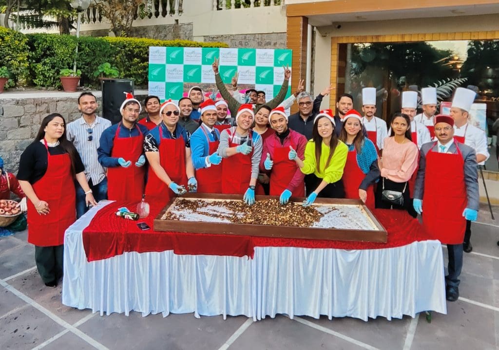 The Fern Surya Resort Dharampur - festive Xmas cake-mixing ceremony