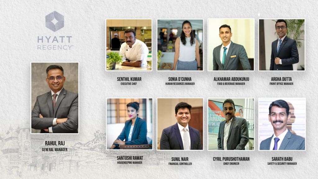 Hyatt Regency Trivandrum announces leadership team