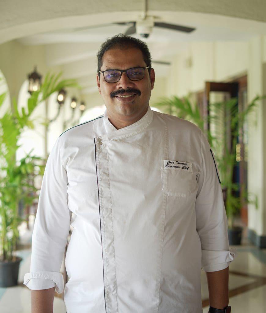 José Thomas, chef ejecutivo, Taj Exotica Resort & Spa, Goa