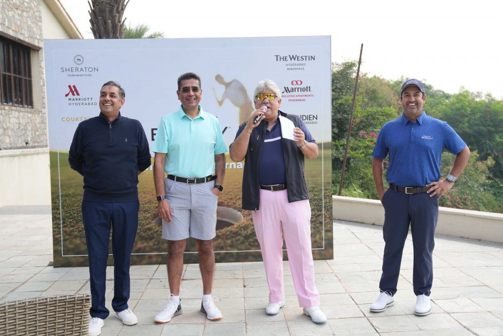 L-R-Gaurav-Singh-Amitabh-Rai-Brandon-De-Souza-and-Shiv-Kapur, Marriott International