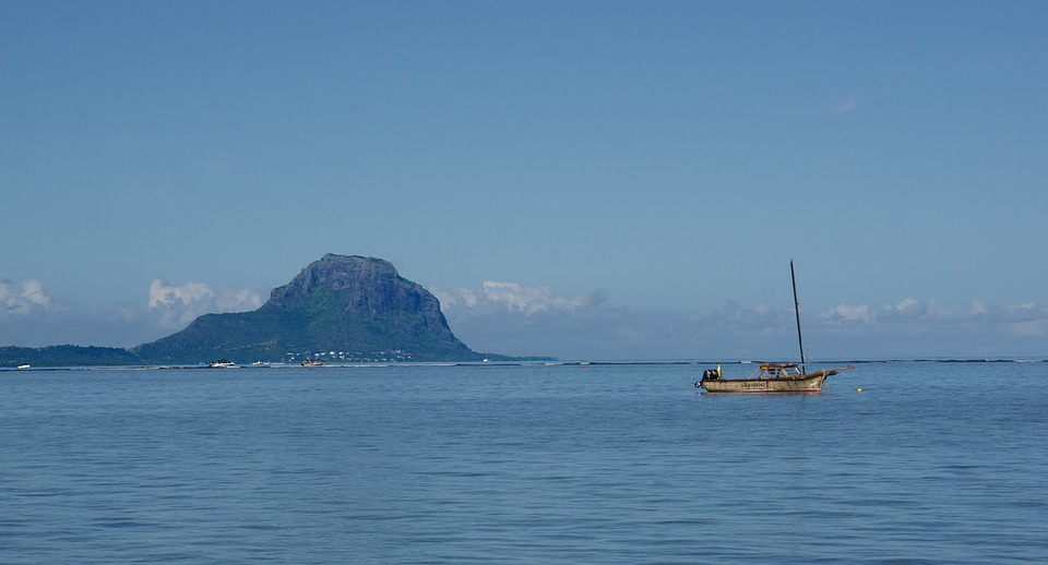 World's Best Islands -   Mauritius  Mountain Le Morne