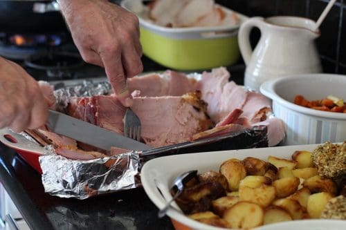 Christmas Potato Ham