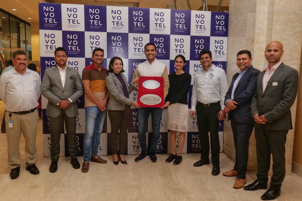 Novotel Visakhapatnam Varun Beach bags “Best Contribution to Hospitality in South India" by SIHRA