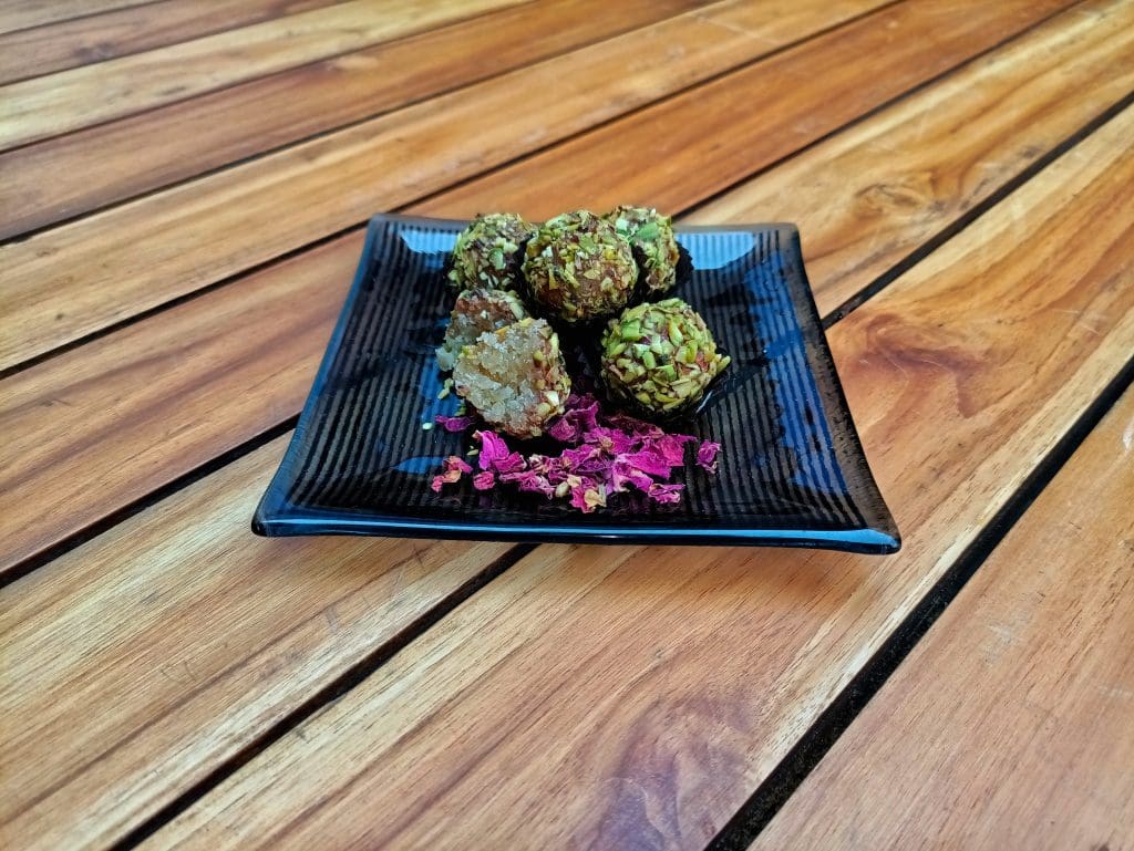 Heavenly Xmas : Goan Chouriço Quiche, Pistachio & Chocolate Doce by Chef Avinash Mhapsekar 3 Pistachio and Chocolate Doce