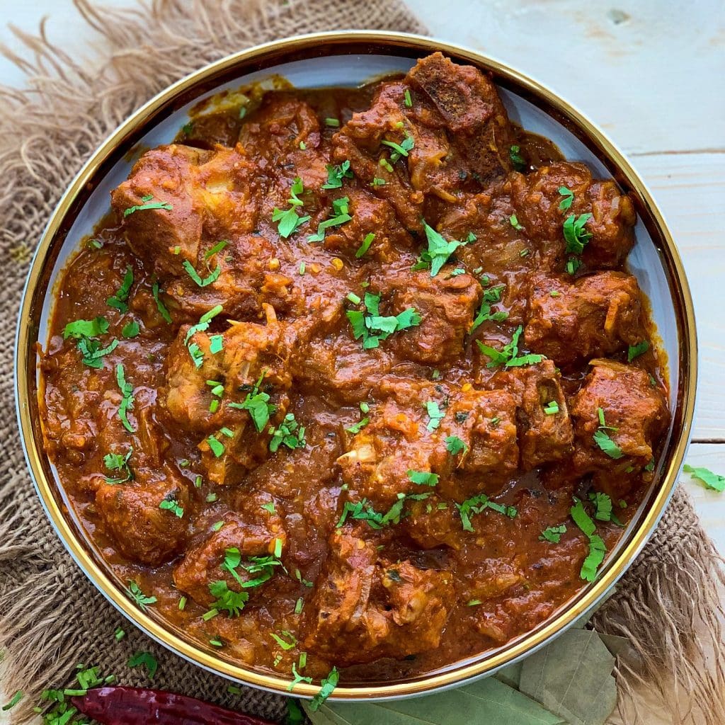 Rajasthani Lal Maas curry -  - Kebabs and curries 