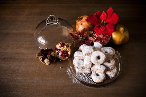 Christmas Grenades with Fruit 