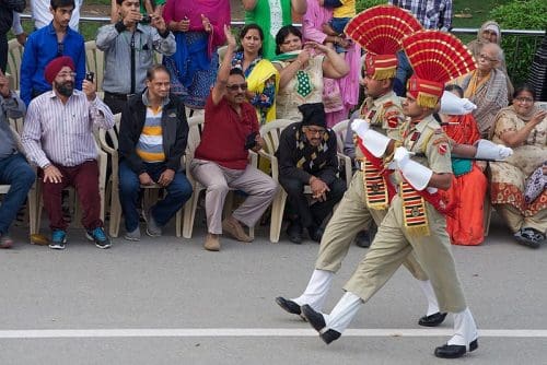 Wagah Border ceremony - Image Courtesy:  Jon Connell