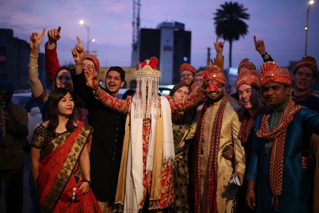 Baraat - The wedding procession Image courtesy: Dinesh Mendhe via Wikipedia Commons