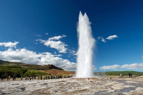    Iceland -  Strokkur Geysir 