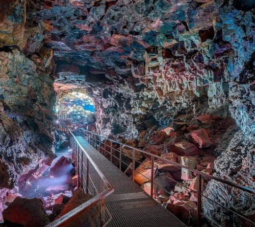 Iceland -  The Lava Tunnel 