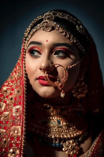 Bride Woman Female Girl Makeup Beauty Portrait 7067470 Traditional Punjabi weddings - 18 wonderful rituals of celebration