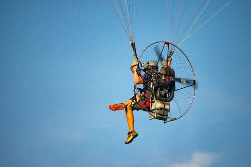  Paragliding  at Yelagiri
