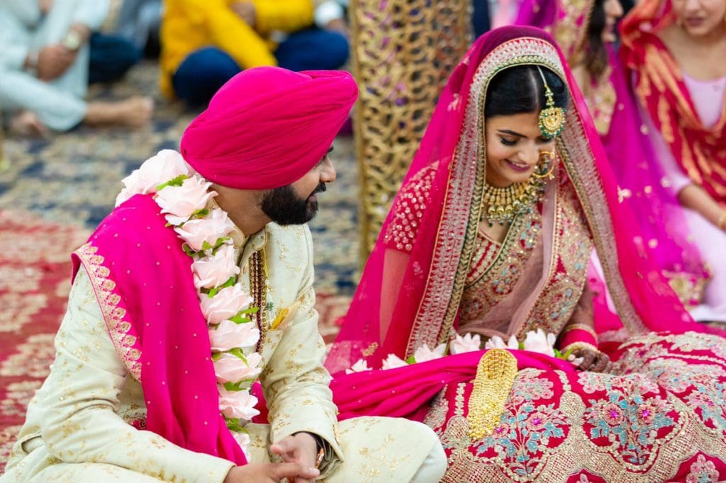 A Royal Amritsar Wedding With The Bride In A Uniquely Stunning Lehenga |  Indian wedding outfits, Indian bridal wear, Indian bridal dress