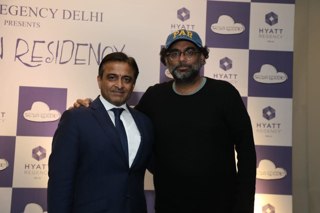  Chef Gaggan Anand and Shrikant Wakharkar, Area Vice President, Hyatt Hotels North and General Manager, Hyatt Regency Delhi 