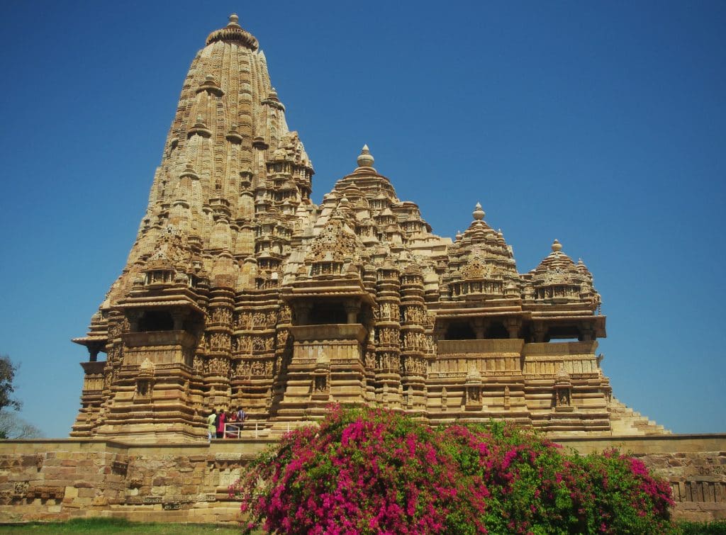 Kandariya Mahadeva temple is a Saiva temple. Image courtesy Amitabha Gupta via Wikipedia Commons