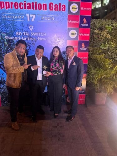 La Junta de Turismo de Singapur Singapore Airlines SIA y Scoot celebraron recientemente una noche de gala de apreciación de la industria