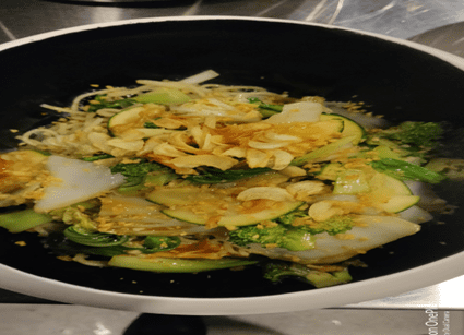 Delectable recipes like Tirrity Style Wok Tossed Garden Green on Chinese New Year 