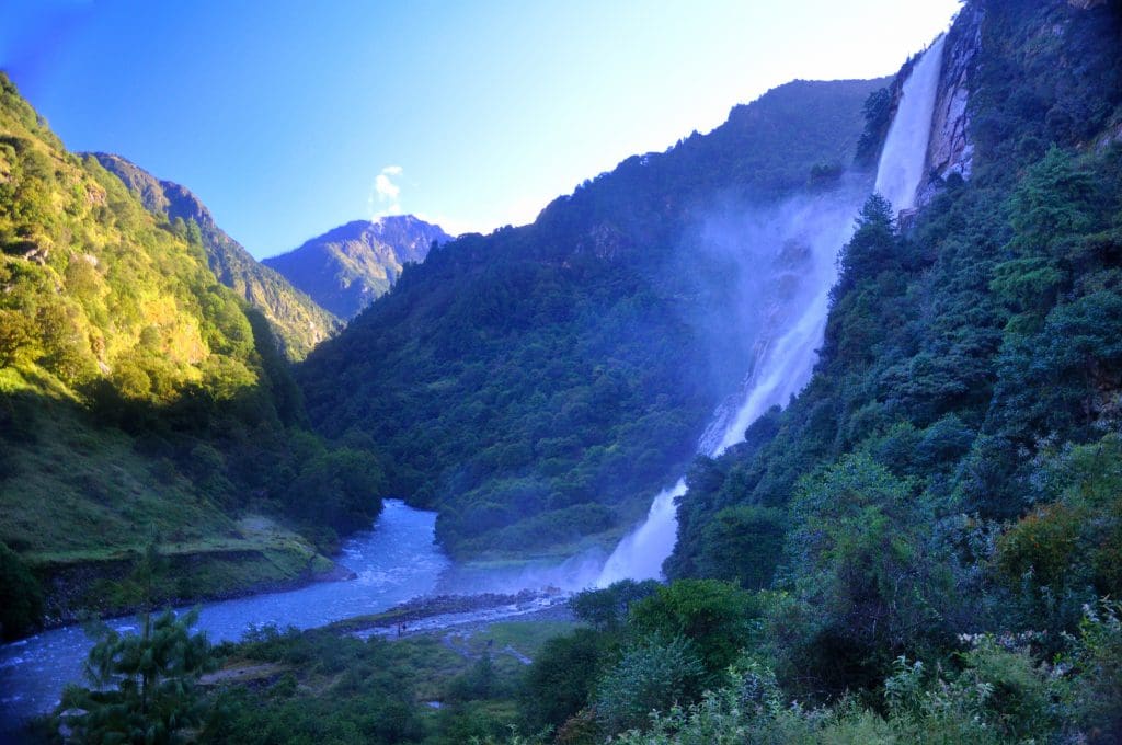  Niranang falls  in Arunachal Pradesh 