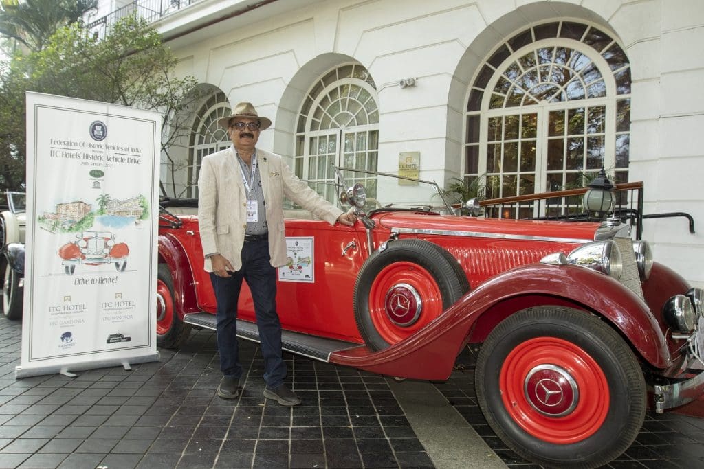 Dr Ravi Prakash,  President, Federation of Historic Vehicles of India 