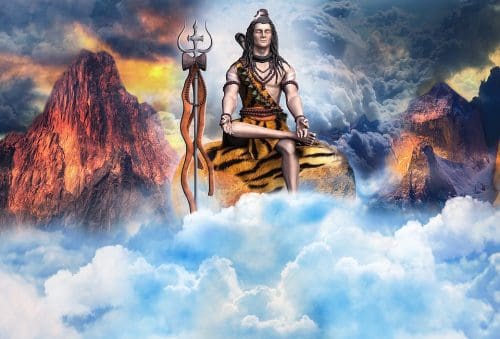 Maha Shivratri - Lord Shiva in meditation