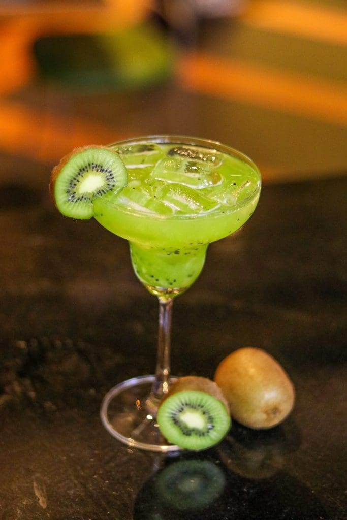  Festive cocktails -  the sweet Kiwi Margarita 