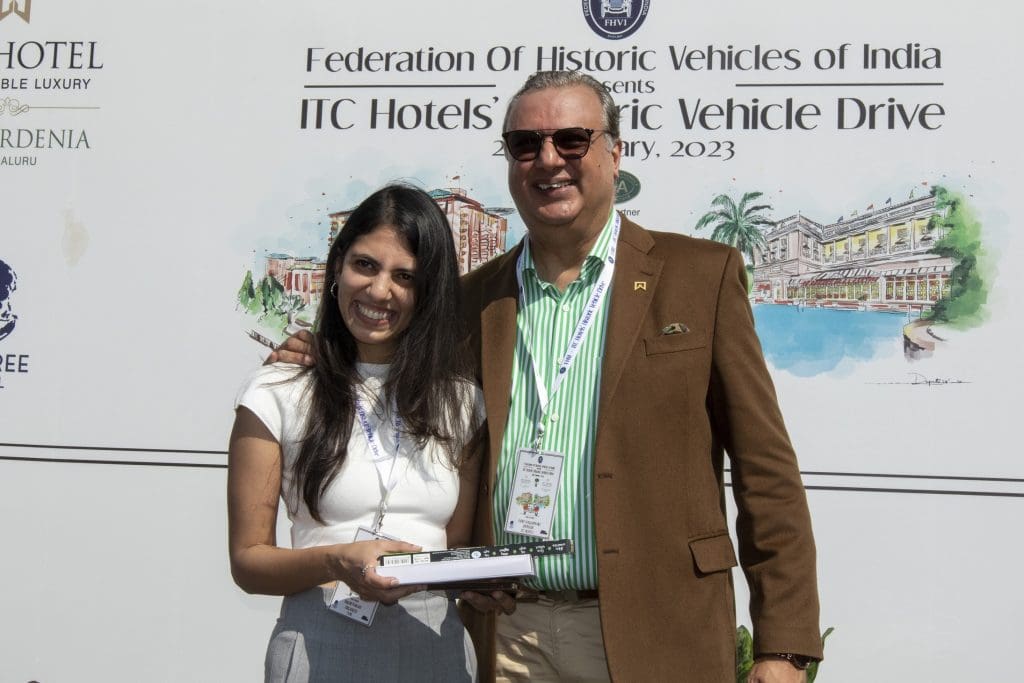 Rupali Prakash Zubin Songadwala Drive to Revive - 12th Annual ITC Hotels Historic Vehicles Drive