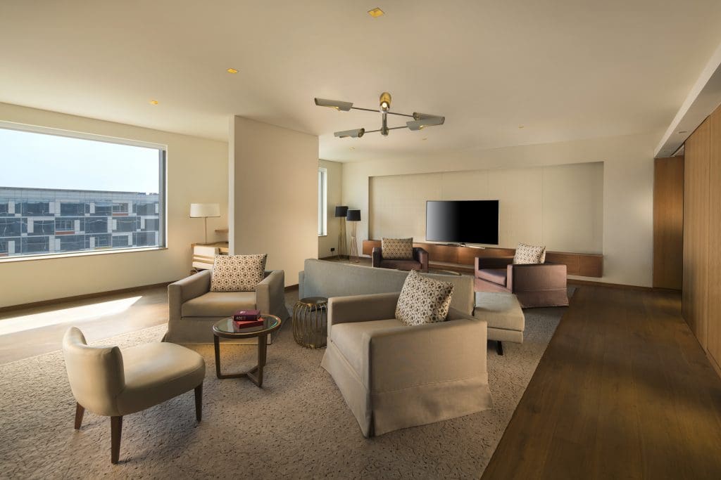 Andaz Delhi: Distinctly vibrant and one-of-a-kind 3 Andaz Delhi - Signature Suite Living Area