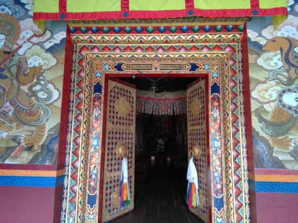 Main entrance to Tawang Monastery Arunachal Pradesh, India Image courtesy: PP Yoonus via Wikipedia Commons
