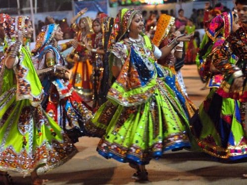  Garba dance of Gujarat - Image courtesy: Biswasmegha.bis via Wikipedia Commons