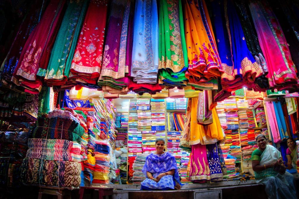 Shopping in the Street markets of Pondicherry  