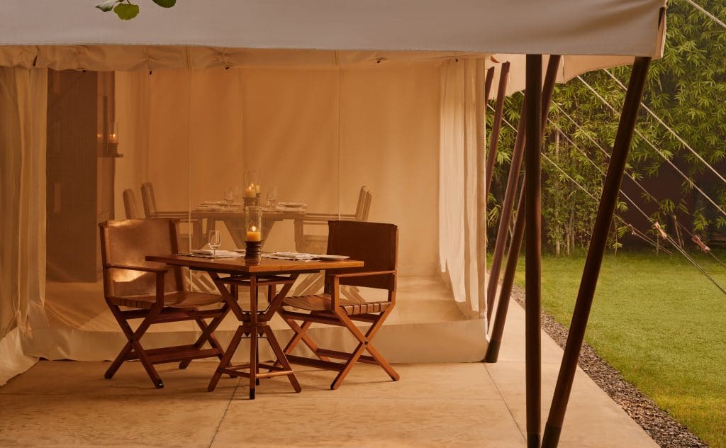  Aman-i-Khas luxury tents, Ranthambore National Park, Rajasthan, India 