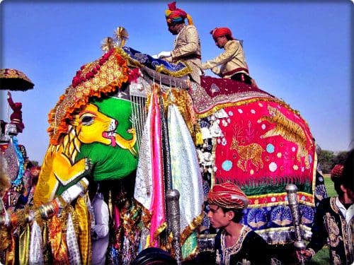 Explosion of Colour: Holi Festival in 11 great locations with festive food and drink 10 Elephant festival on eve of holi festival in india. panoramio Explosion of Colour: Holi Festival in 11 great locations with festive food and drink