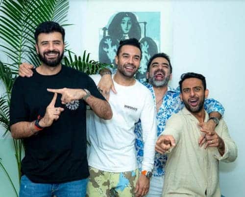 Goa’s coolest new dining destination: ‘Terttulia’ 1 Founders- Ritik Bhasin, Imrun Sethi, Ranbir Batra, Sunny Sara (From Left to right)