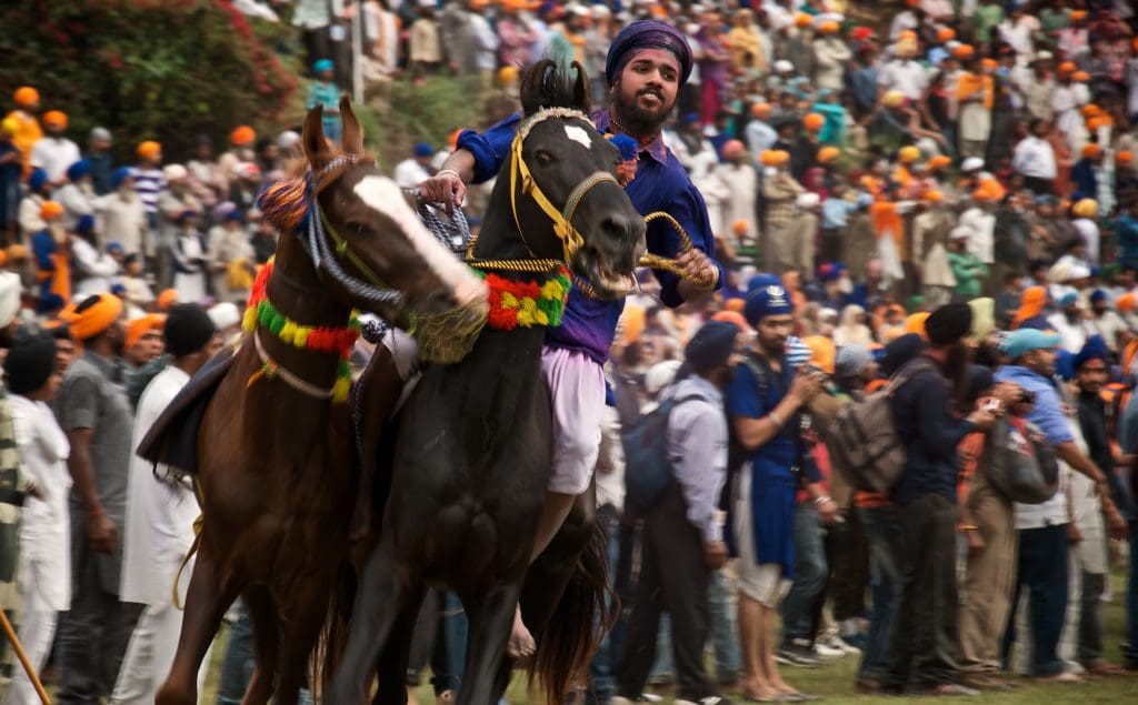 Explosion of Colour: Holi Festival in 11 great locations with festive food and drink 9 Hola Mohalla Holi festival and sports Anandpur Sahib Punjab India 1 Explosion of Colour: Holi Festival in 11 great locations with festive food and drink