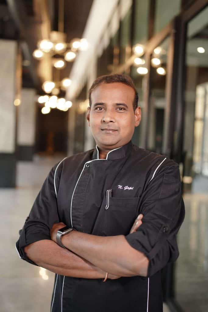 Gopi Nandakumar chef ejecutiva Hyatt Regency Pune and Residences