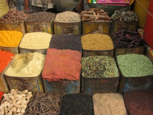 Wholesale spice market
