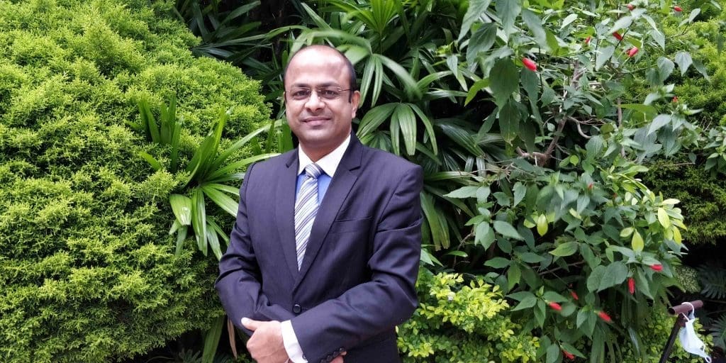 Saravanan Dhanabalu, gerente de área para la región sur, Fortune Hotels