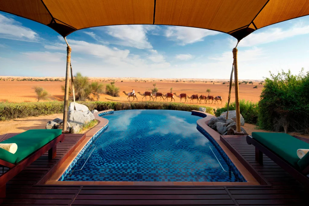 Luxury glamping -  Al Maha Desert Resort UAE