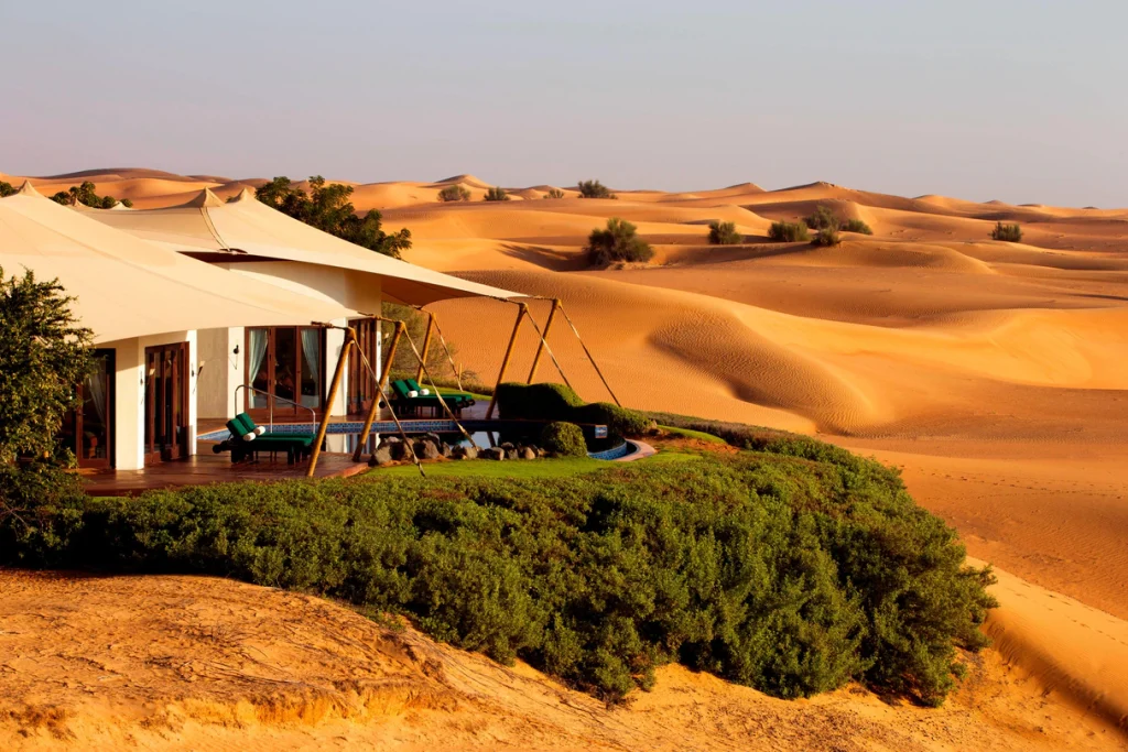 Luxury glamping -  Al Maha Desert Resort UAE  
