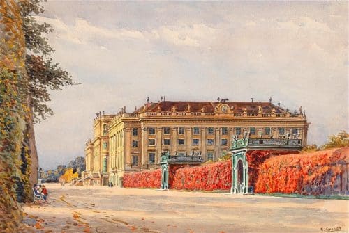 Honeymoon Special - 8 dreamy cities that spell romance 7 ernst graner schonbrunn illustration md Honeymoon Special - 8 dreamy cities that spell romance