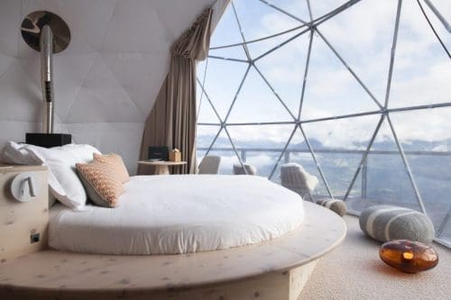 Swiss eco-luxury resort, Whitepod with its new partnership with Audemars Piguet to create a brand-new luxury experience