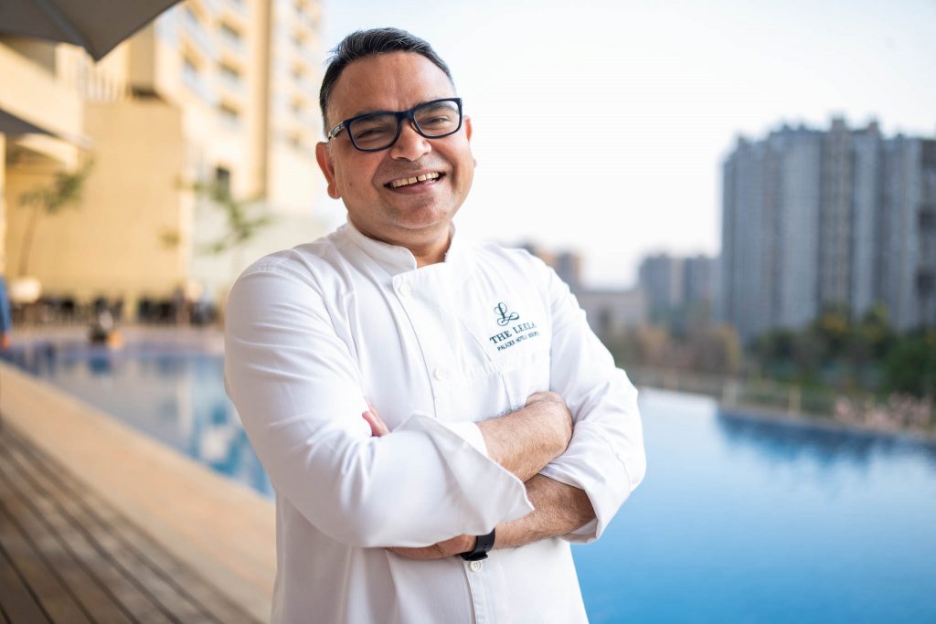 Chef Rajesh Roy chef ejecutivo The Leela Bhartiya City Bengaluru